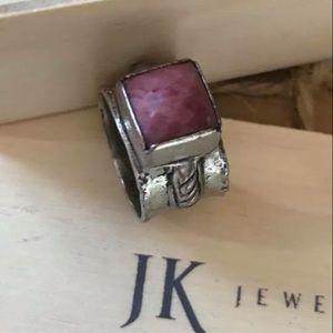 Jewel Kade pink ring.